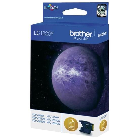 Brother Original LC-1220Y Druckerpatrone Gelb 300 Seiten (LC1220Y)-image