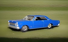 1966 66 Ford Galaxie 500 Xl Coupe Bright Blue Rr 164 Ltd Edit Replica Vhtf