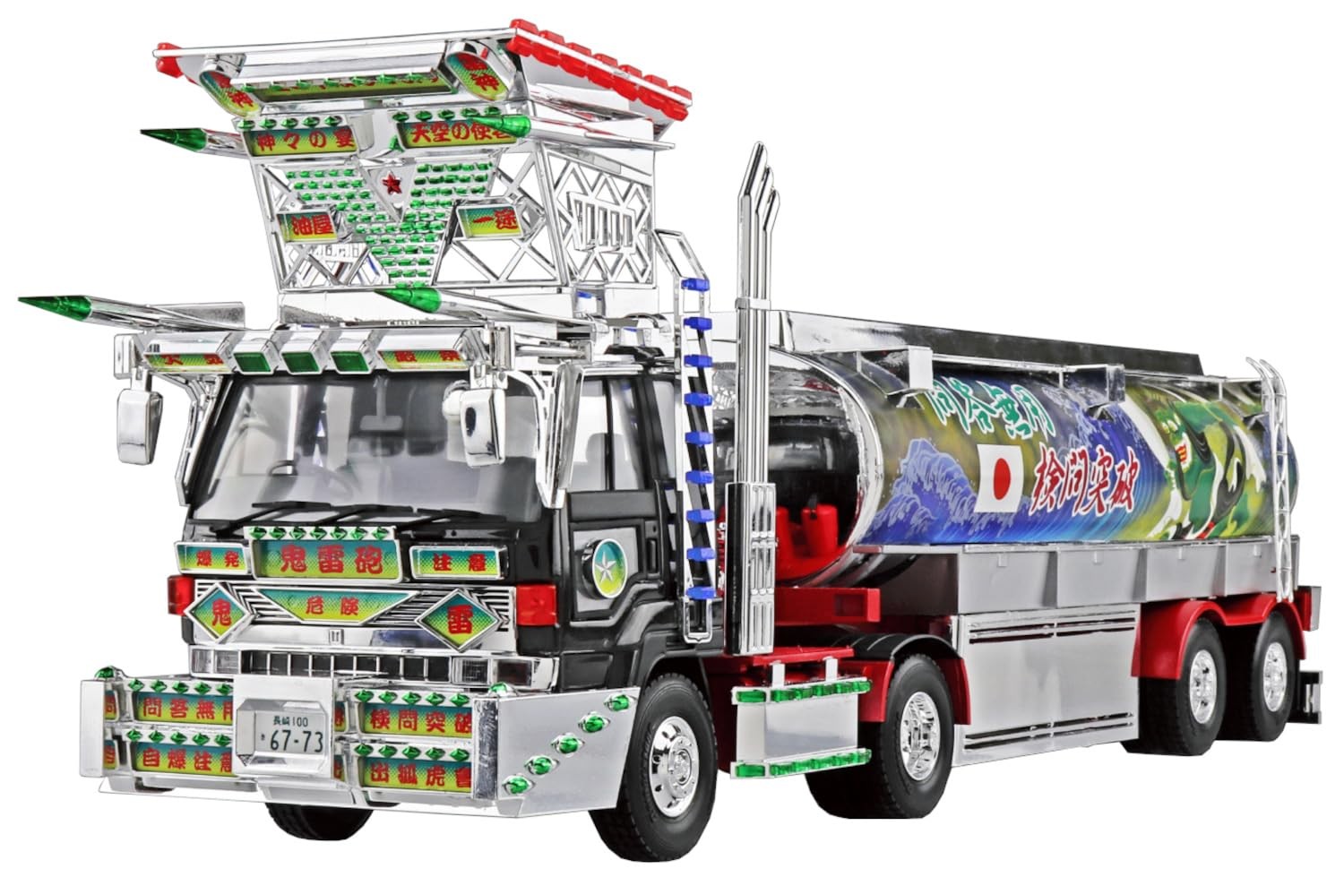 Aoshima 1/32 Набор пластиковых моделей грузовиков Decotra серии №6 Kiraihou, Япония