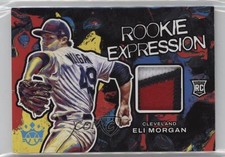 2022 Panini Diamond Kings Rookie Expression Relics Holo Blue /25 Eli Morgan lz7