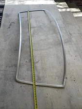 80-97 FORD OBS F150 BRONCO F250 F350 WINDSHIELD CHROME TRIM Set 5 Pcs Used C