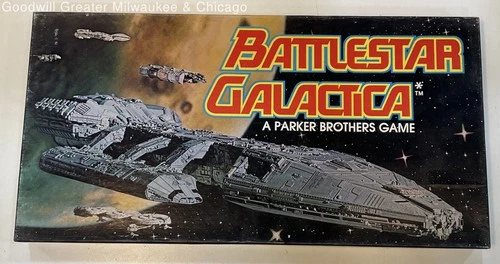 IOB Vintage 1978 Parker Brothers Battle Star Galactica Board Game
