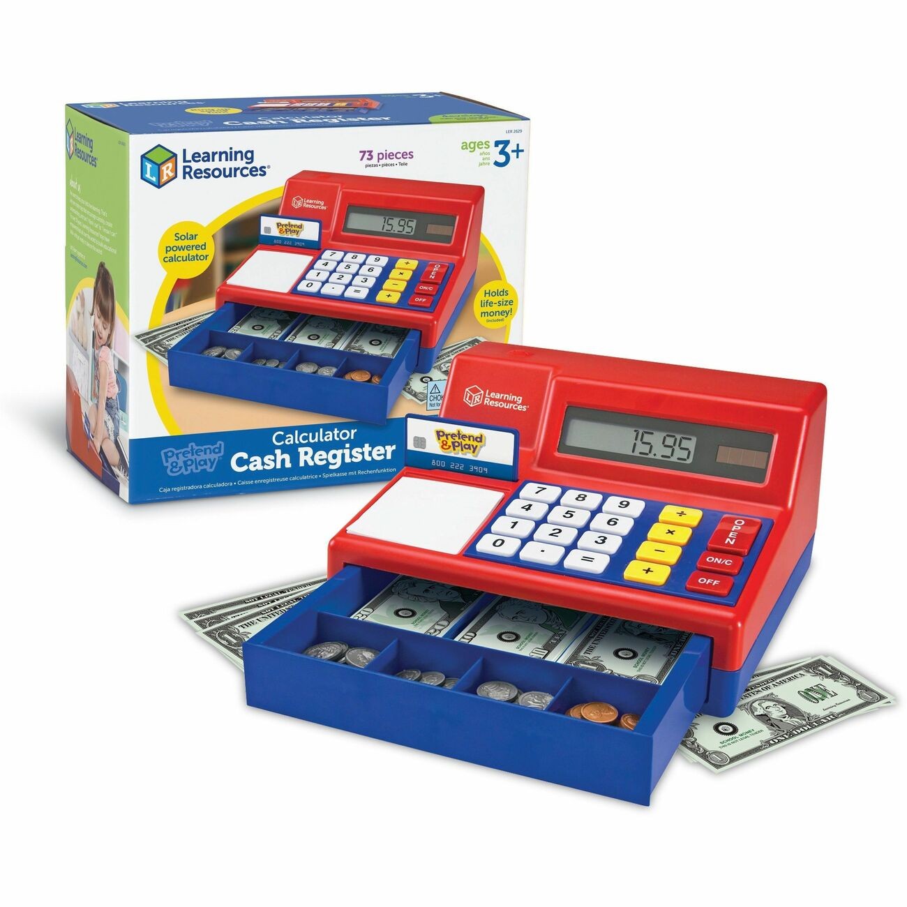 как выглядит Pretend Play Calculator Cash Register - Theme/subject: Learning - Skill фото