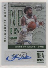 2019-20 Panini Contenders Optic NBA Ink 91/125 Wesley Matthews #NBA-WMT Auto
