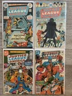 DC Comics - Vintage Lot Of 4 - Justice League America - Superman, Batman￼￼
