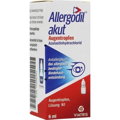 ALLERGODIL akut Augentropfen 6 ml PZN 04095291