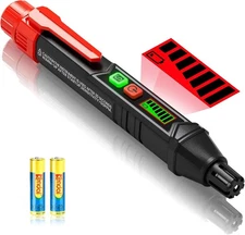 Toptes PT199 Natural Gas Leak Detector with Audible & Visual Alarm, Portable Gas