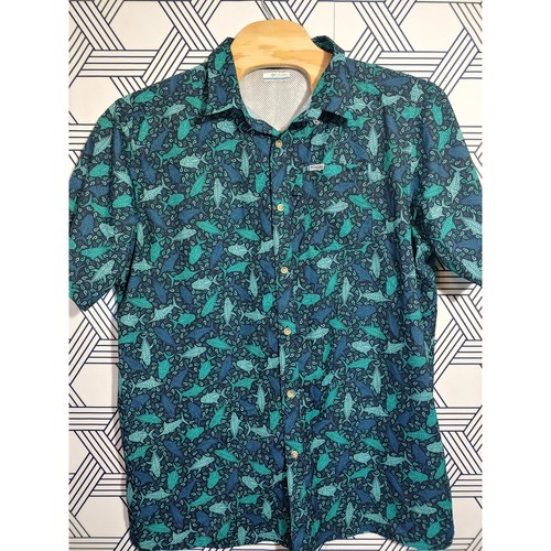 Columbia Hombre Performance Botón Delantero Talla 2XL - Imagen 1 de 3