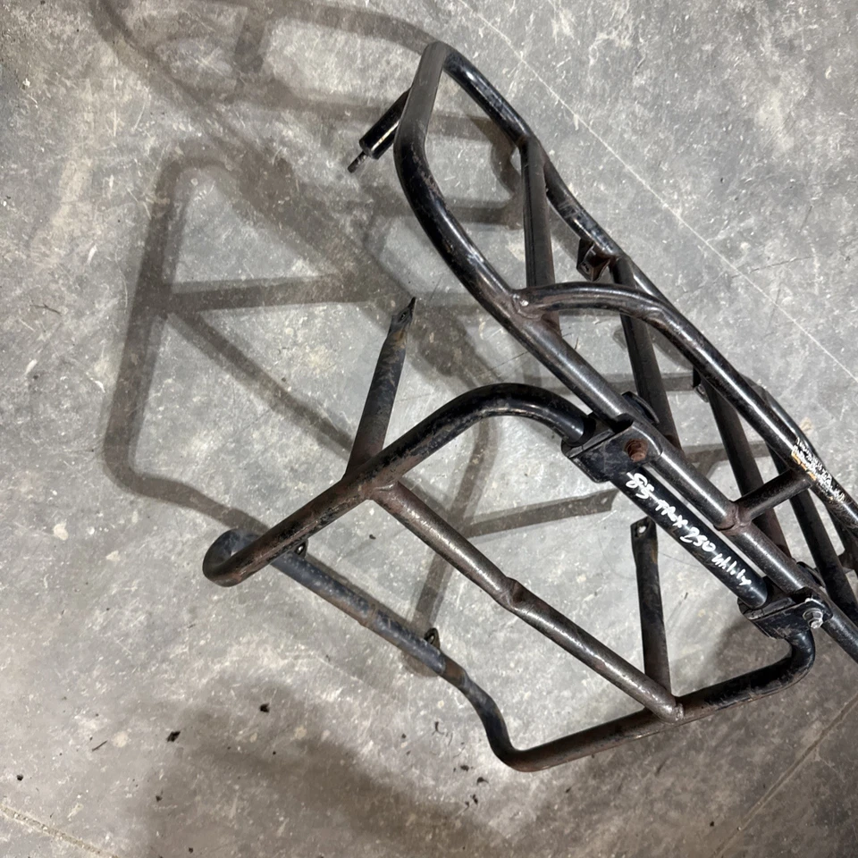 1985 - 1987 Honda Trx250 Fourtrax Utility Atv Complete Front Rack And Push Bar Foto 2 de 4