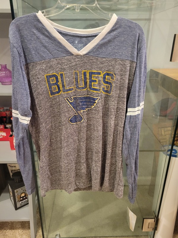 St Louis Blues Xl Long Sleve Shirt Womens