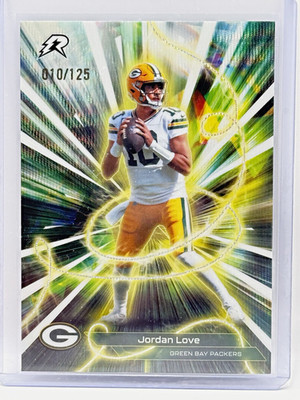 Topps Resurgence 2025 Conductors C-10 Jordan Love Packers 10/125 JERSEY MATCH 🔥
