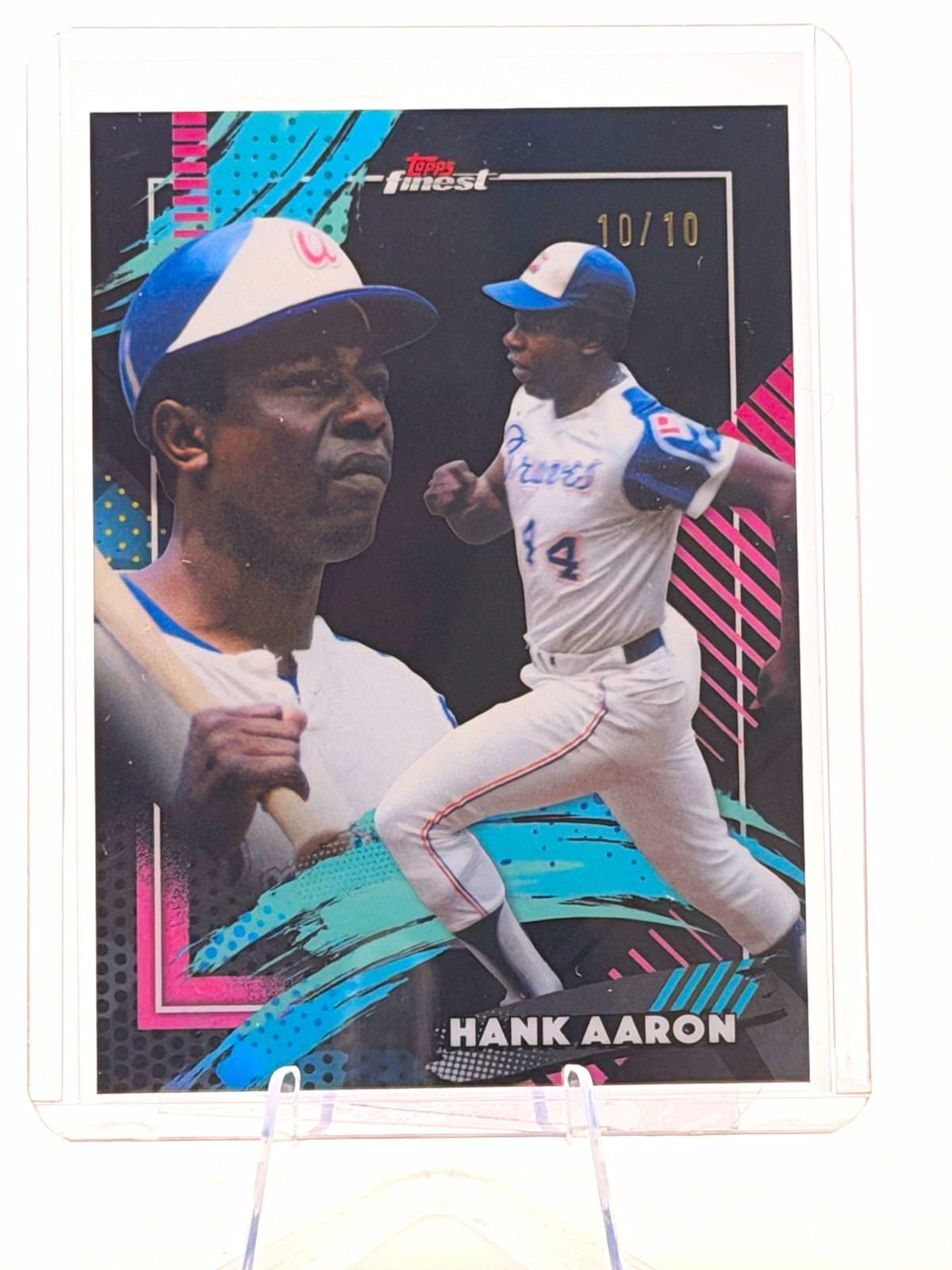 Topps Finest 2026 Hank Aaron 10/10 #343 Atlanta Braves