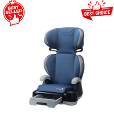 Safety 1st Store 'n Go Sport Booster Car Seat, Belt-Positioning, Dusted Indigo