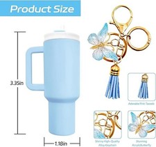 Mini Tumbler Keychain Chapstick Holder, Stanley Cup Keychain Accessories, Women