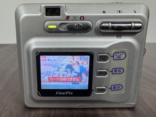 FUJIFILM FinePix F401 Compact Digital Camera Silver Tested Battery cable tested - Picture 17 of 19