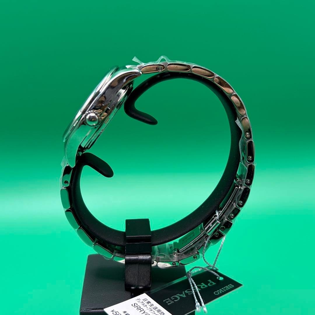 Seiko Presage SRRY047 Automatic White Dial 1.35in Case 8.07in Wrist image 3