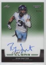 2017 Leaf Trinity Clear Auto Green 8/10 Ryan Switzer #CA-RS1 Auto k1f