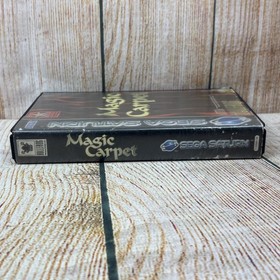 Magic Carpet Sega Saturn Complete With Manual (PAL)