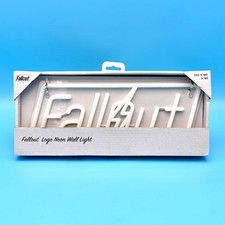 Fallout Logo Lamp Neon Glow Wall Light LED Sign 13 x 5" Official Bethesda SEALED