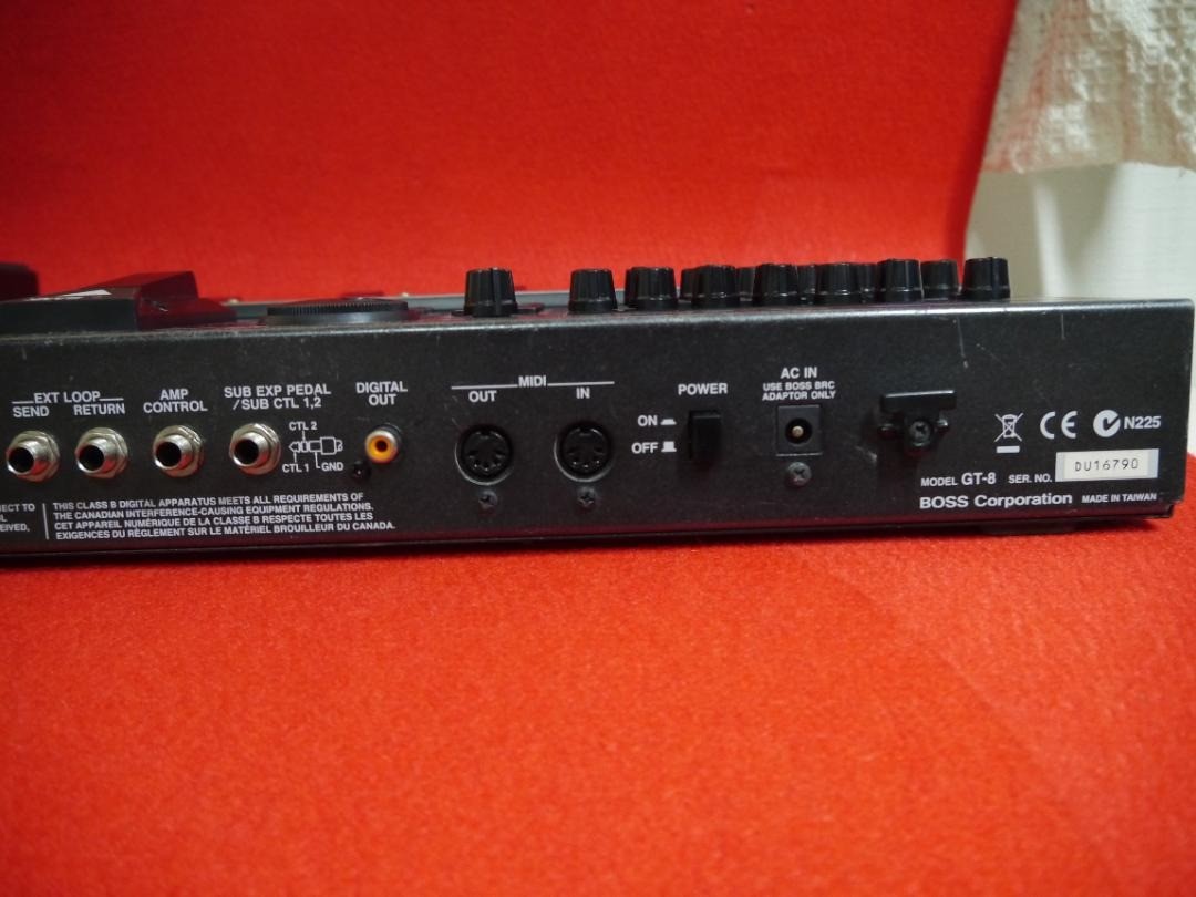 Boss GT-8 Multi-Effects Guitar Effect Pedal for sale online