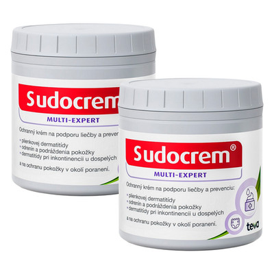 2x Sudocrem Multi- Expert Barrier Cream maść cynkowa 60 g