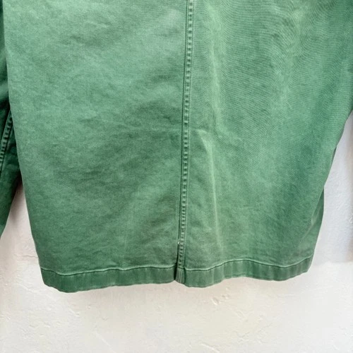 Brooklyn Tailors + Willys Detroit Chore Coat Men Size Medium Green Fits Small image 12
