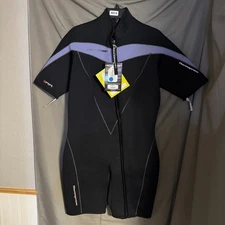 Henderson Thermoprene 3MM Short Sleeve Wetsuit Womens Sz 16 (2XL) Scuba Diving