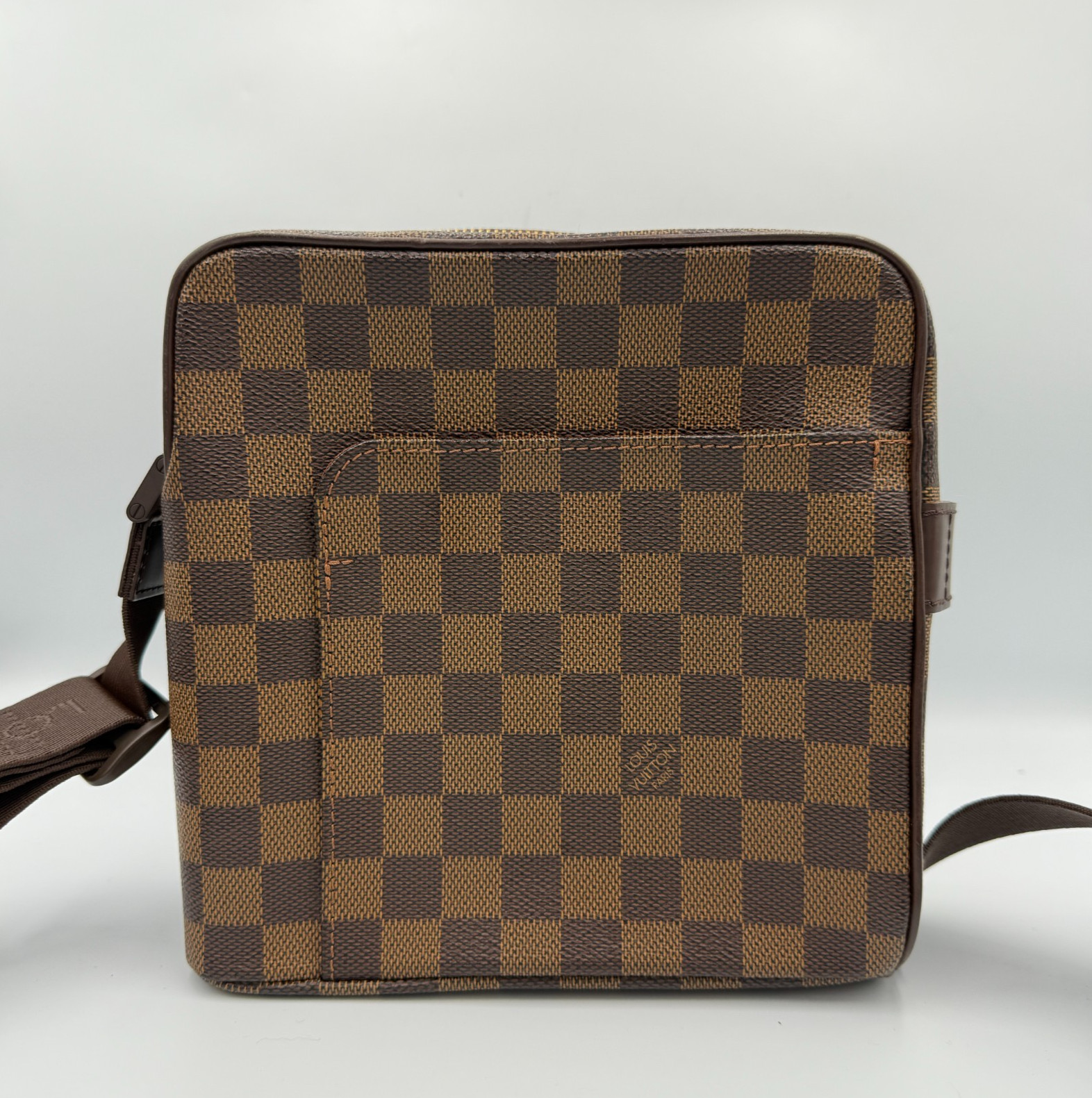 LOUIS VUITTON Olaf PM Shoulder Bag Damier Crossbody Bag N41442
