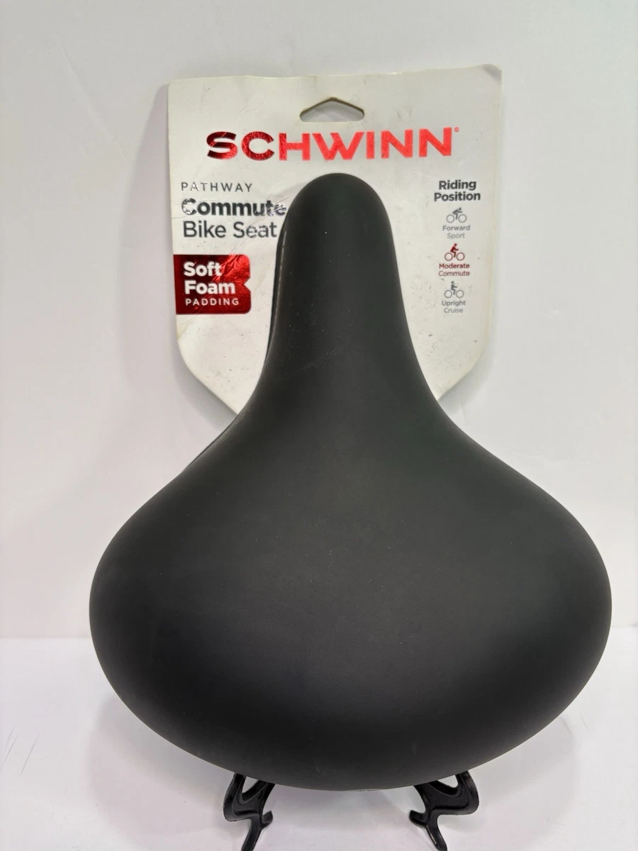 Siège Vélo Schwinn XL Cruiser Noir Rembourré - Neuf