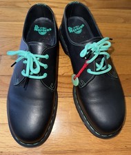 Dr. Martens 1461 CNY Oxford Año Nuevo Chino Negro Cuero Wanama Hombre’s Talla 11