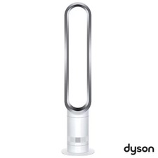 Image of Dyson Cool AM07 Tower Fan White Silver Bladeless Oscillating Air Multiplier