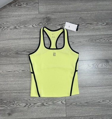 Größe Small Nike Court Advantage Tennis Tank Top Light Lemon Twist S II3606-736