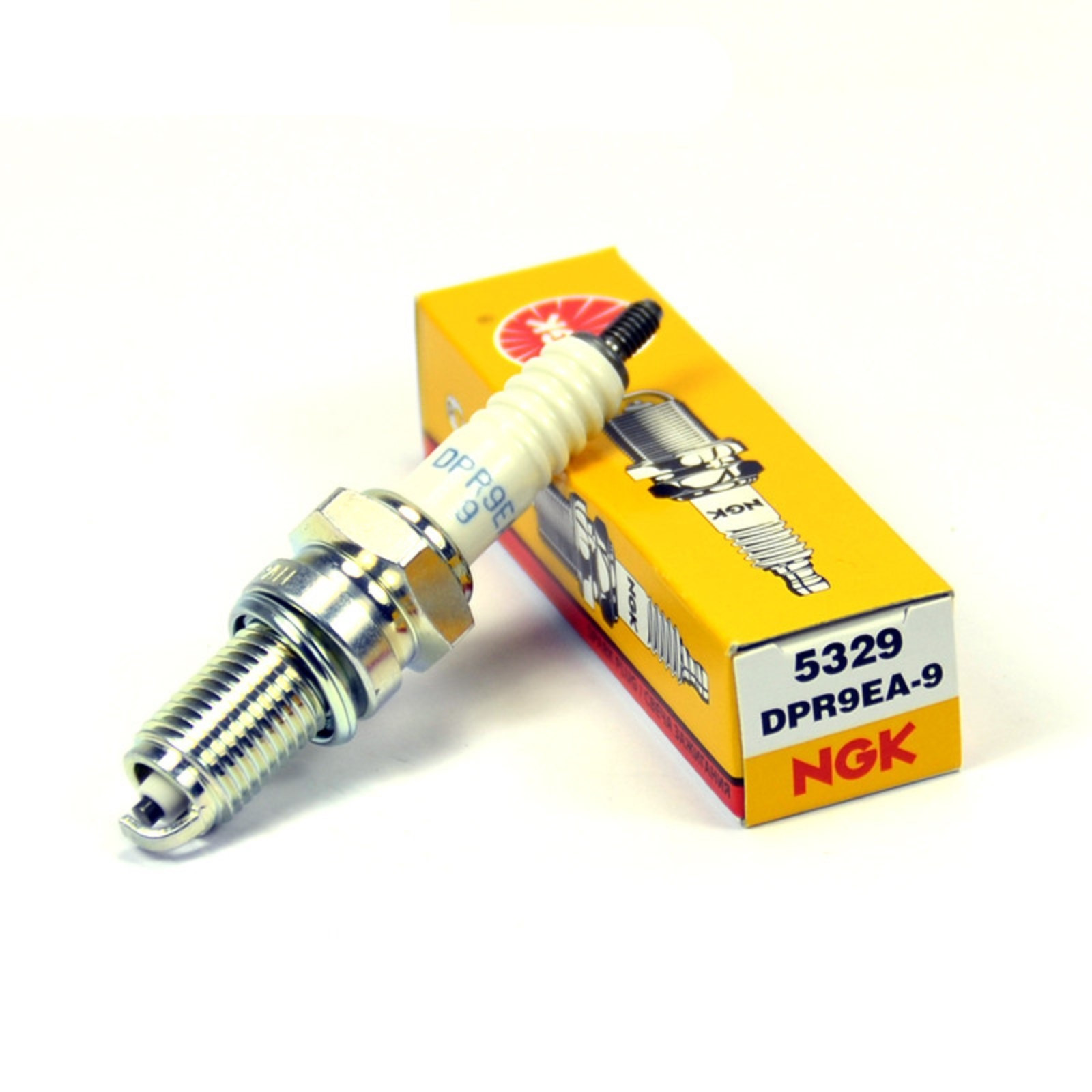10 Candele Accensione NGK Con Sede Piana M12x1,25 DR7ES 18mm 1,6mm - Immagine 2