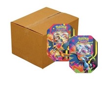 Pokemon TCG Mega Charizard ex Tins Case Of 6 Sealed PRE-SALE Ships 2/20/2026