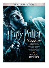 Harry Potter Years 1-6 Gift Set Widescreen Edition  DVD 