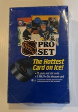 1990 Pro Set NHL Hockey Series 1 Sealed Wax Box. Stanley Cup Hologram 36 Packs