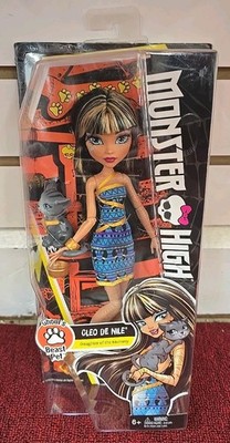 Monster High Ghoul's Beast Pet Cleo de Nile Doll Brand NEW Factory SEALED in Box