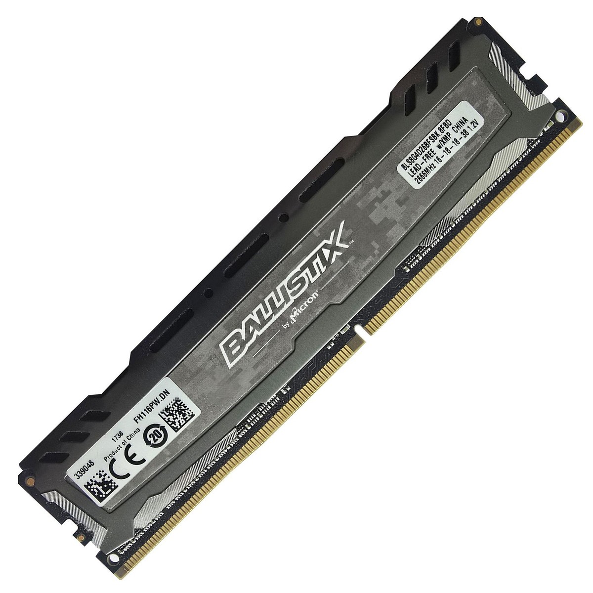 Crucial BALLISTIX 8GB DDR4 2400MHz Desktop Gaming Memory RAM