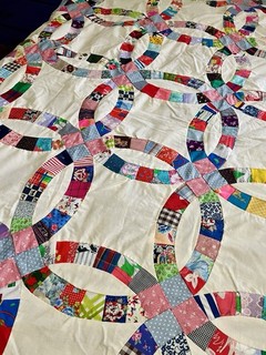 Unfinished Quilt Top King Size Cotton Fabric