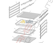 ELECTROLUX OVEN RACK PACK 60CM EVEP614DSD 944...