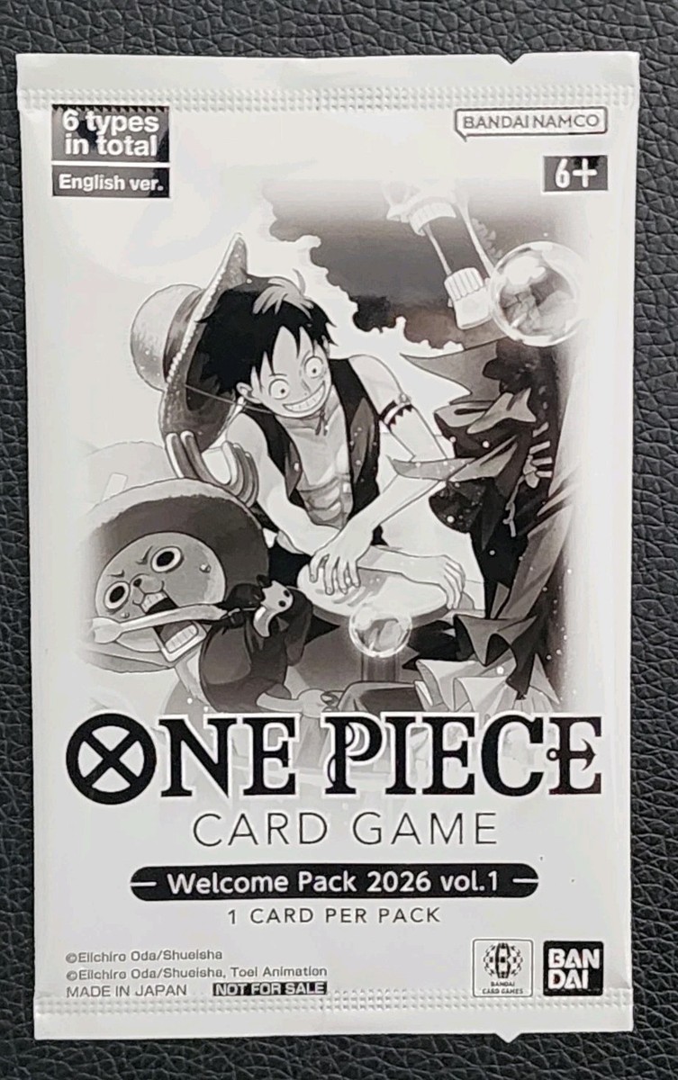 One Piece TCG - Welcome Pack 2026 Vol. 1 English Sealed | eBay