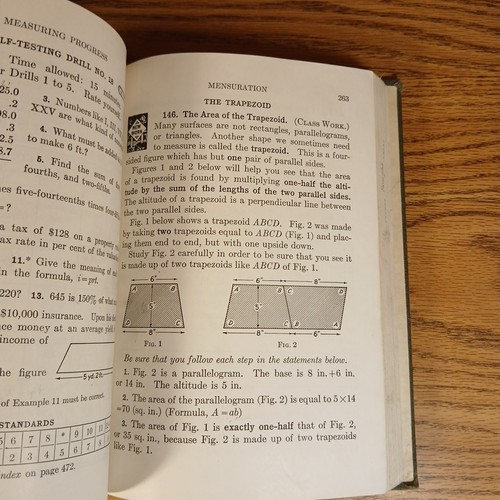 Standard Service Arithmetics Grade Eight FB Knight JW Studebaker GM Ruch 1928 HC - 第 15/24 張圖片