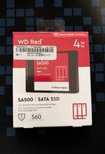 Western Digital Red SA500 4TB 2.5" Internal SSD (WDS400T1R0A)