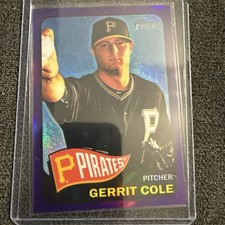 2014 Topps Heritage - Gerrit Cole #THC-499 Chrome Purple Refractor