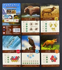 Kickstarter Promo Cards for CASCADIA Board Games NEW