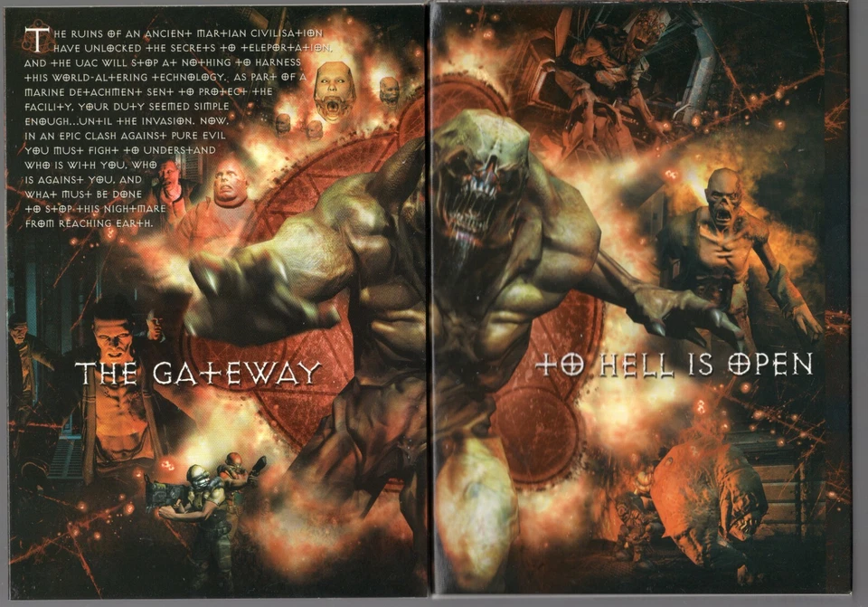 DOOM 3 with Limited Edition Mancubus Figurine (PC game) 2004 Original Small Box - Image 4 of 4