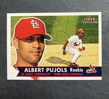 2001 Fleer Tradition Albert Pujols #451 Rookie RC