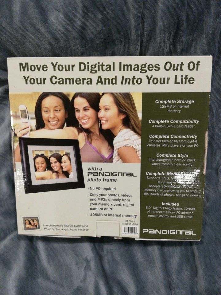 Pandigital DPF80-2 8" Digital Picture Frame - Image 2 of 2