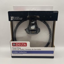 Delta Bathroom Accessories 79446-RB Linden Towel Ring Venetian Bronze
