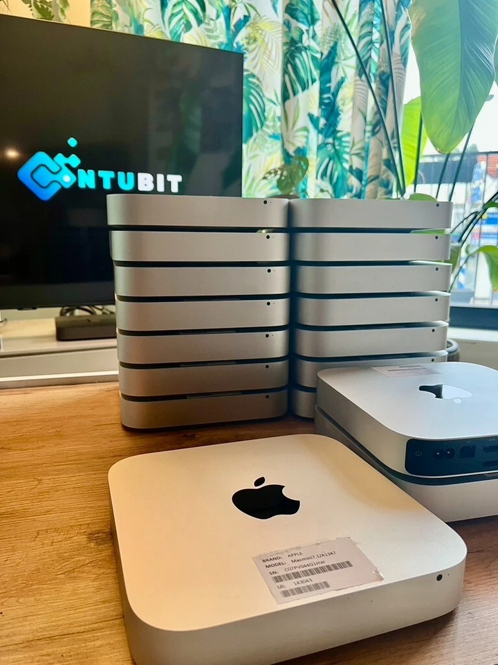 Apple Mac Mini 2014 | i5 4278U | 128GB SSD + 1TB HDD | 8GB RAM | TOP ZUSTAND - Bild 2 von 4